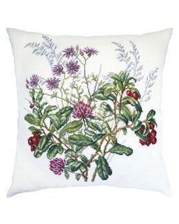 Broderikit Pude Blomster - RTO