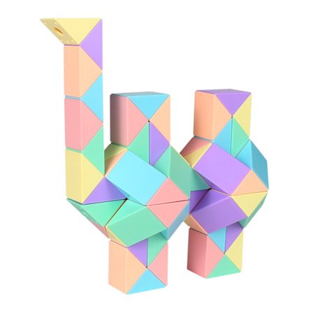 1 styck Macaron Magic Ruler Variety Magic Ruler 24 segment