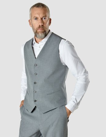 Shaping New Tomorrow - Essential Vest - Cloud grey - Herre - Størrelse XXL