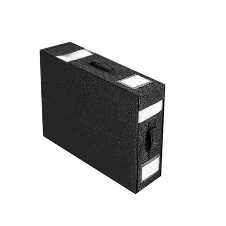 Sengesæt opbevaringsboks stof visuelt vindue lynlås foldbar tæppe sorteringsboks garderobe sengetøj opbevaring