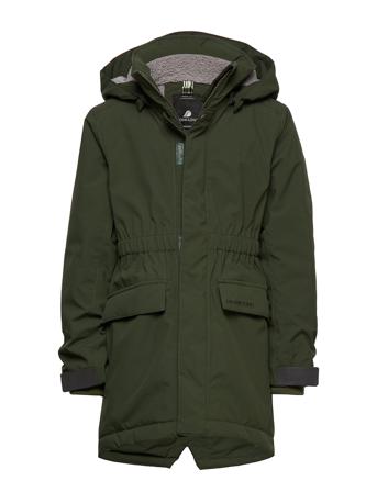 Ronne Kids Parka 2 Green Didriksons