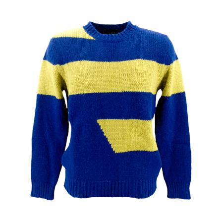 Roberto Collina, Sweater Blauw, Heren, Maat:M