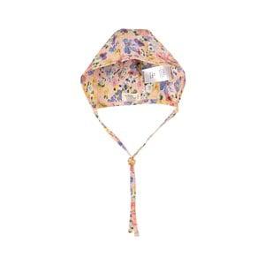 My Little Cozmo Multicolor Flower Sun Hat 3-6 Months - Headwear - 3-6 months - Pink