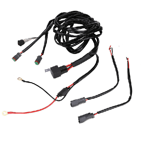 Kablage med relä och strömbrytare för LED-ramp SUV ATV och terränglastbil (300W)