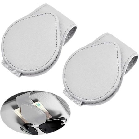 Magnetisk dørstopper - Rustfritt stål-look dørholder inkl. festemateriell - Magnetisk dørstopper gulv- og veggmontert