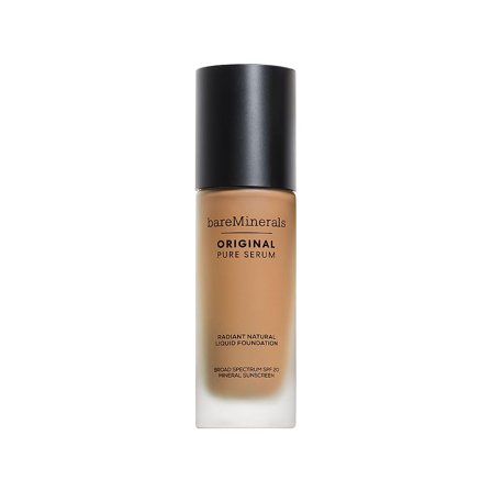 bareMinerals ORIGINAL Pure Serum Radiant Natural Liquid Foundation Mineral SPF 20 Medium Warm 3, Makeup, Ansigt, Foundation