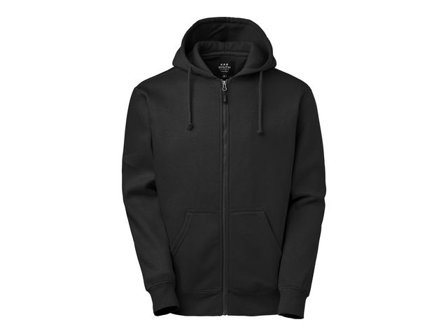 SOUTH WEST Hoodie zip Parry svart 2XL - Lyreco - Arbetskläder - Arbetströjor - Hoodies och luvtröjor