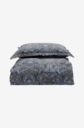 Halvor Bakke - Vuodevaatesetti Hazendal - Sininen - Pussilakanasetit - 140X220 - - Homeroom