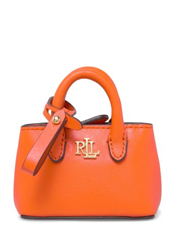 Lauren Ralph Lauren Leather Marcy Charm - Orange - ONE SIZE