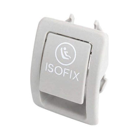 Gråvit Isofix-omkopplingskåpa Bakre Säkerhetsbälteskåpa för C-klass W205 2059200513 Säkerhetsbälteskåpa