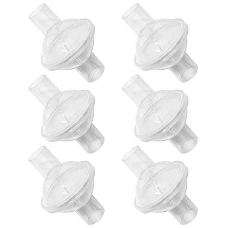 Inline CPAP-filter, 6-pack CPAP-filter Hypoallergena filter för CPAP-maskiner Ersättningsfilter