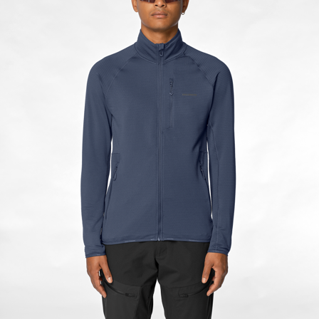 Salomon - Couches intermédiaires Vêtements Sntial Lightwarm Fz M - Blue Nights