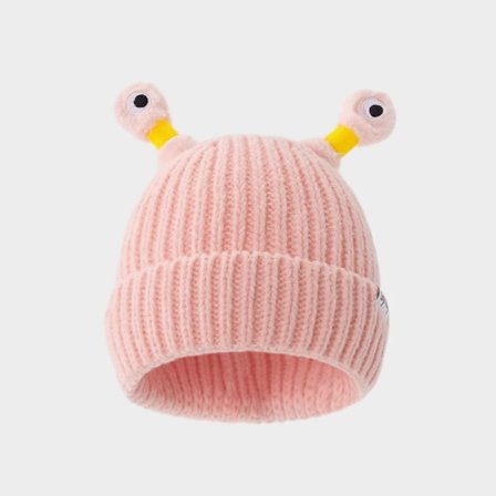 Strikkede Huer Beanie Hue LYS PINK