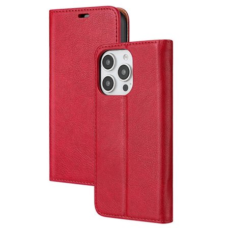 Folios Kirjakansi Iskunkestävät mallit Korttipidikkeellä Vintage PU-nahka Jalusta Magneettisuljin Puhelin 16 pro max -sarjalle Ruusukulta