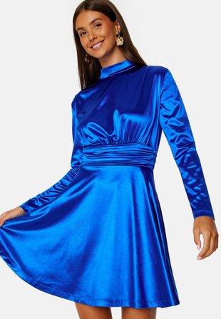 BUBBLEROOM - Norah Skater Dress - Blue