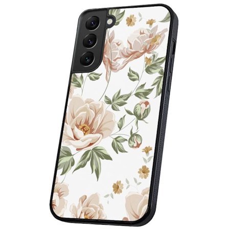 Samsung Galaxy S22 Plus - Deksel/Mobildeksel Blomstermønster