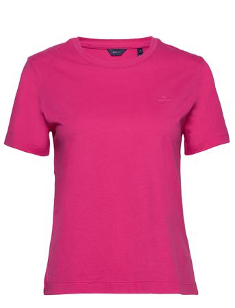 Original Ss T-Shirt T-shirts & Tops Short-sleeved Rosa GANT