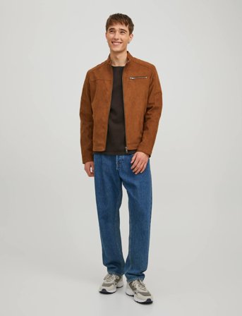 Jack & Jones Jjerocky Jacket Noos - Brown - L