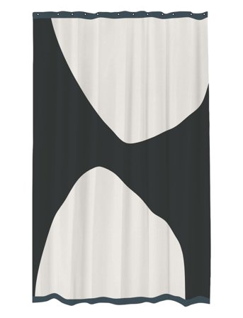 Mette Ditmer Rock Shower Curtain - Multi/patterned - 150X200CM