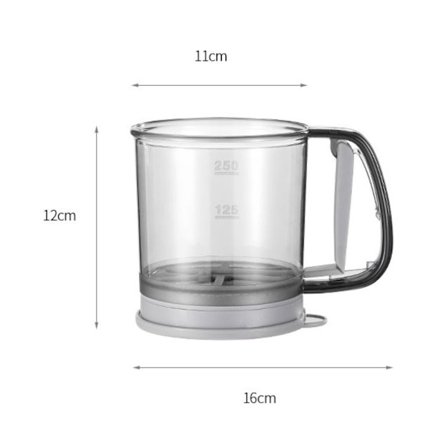 Mjöl Sifter Flour Sil Baking Tool