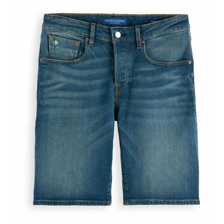 Scotch & Soda Korte Broek , Blauw , Heren , Maat: W31