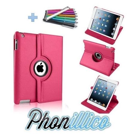 Coque Rose + Stylet yhteensopiva Apple iPad Mini 1 2 3