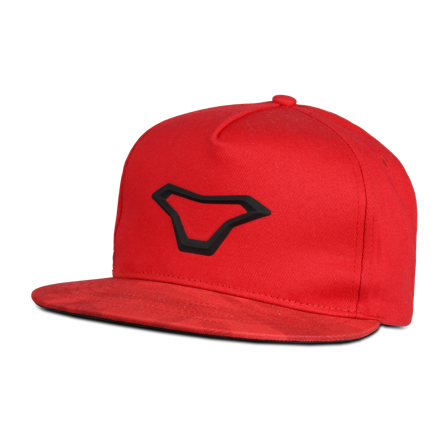 Macna Snapback 3D Logo Cap Red/Black Adjustable