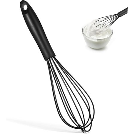 Silikon Eggvisp Kakeverktøy Manuell Eggvisp Stor Baking Kjøkkenutstyr Mikser (30*8cm)