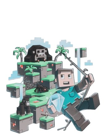 Beckmann Norway Single Section Pencil Case W/Content, Jungle Game - Blue - ONE SIZE