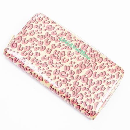 Louis Vuitton Vintage, Pre-owned Ltd. Ed. Stephen Sprouse Leopard Zippy Wallet Roze, Dames, Maat:ONE Size
