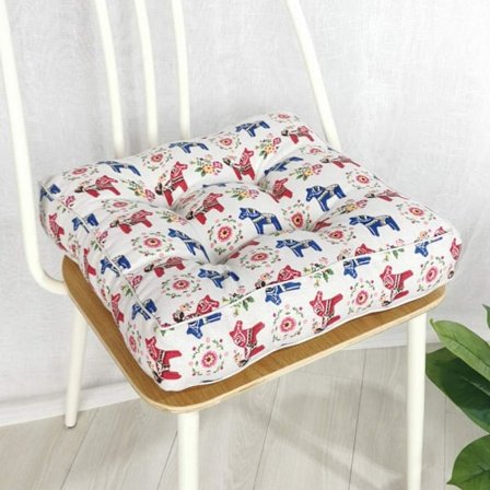 Firkantede seteputer, ekstra tykke stolputer, japansk stil tatami rumpeputer Kontor Myk Meditere Overfylt-s 45x45x10cm