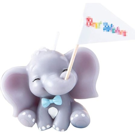 Sød Elefant Fødselsdagsfest Baby Shower & Bryllupsgave (Babydreng)