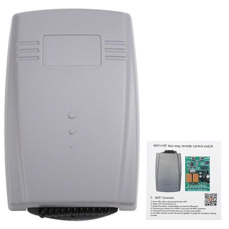 Tuya WIFI Garasjeportåpner 2-kanals 433mhz Universal Fast Rullende Kode Multi Kontroller Bryter