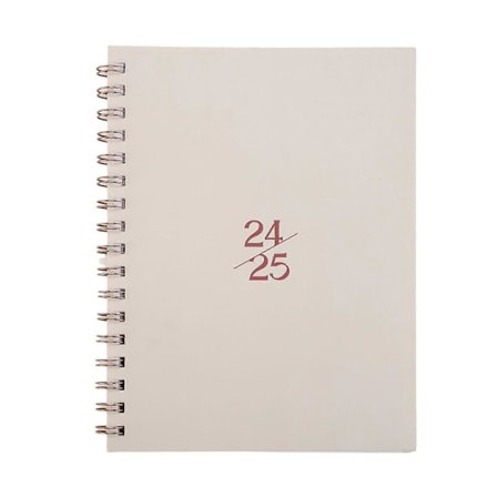 Longevitys Planner 2024-2025 Planlægnings Notesbog Akademisk Kalender Aftalebog To-Do's Journal til