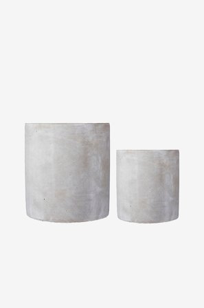 Wikholm Form - Kruka Siri M S/2 - Grå - Krukor & vaser - Från Homeroom