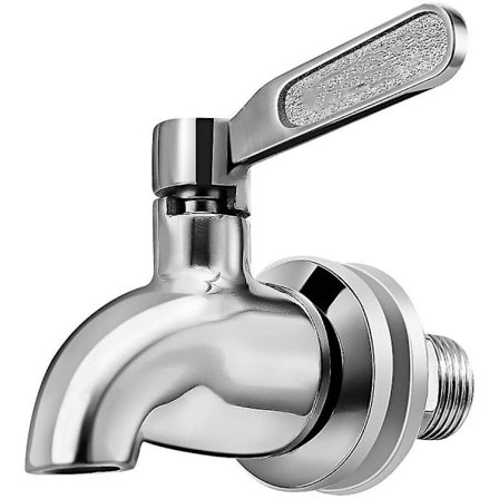 Dryck juice kokande hink dispenser kran 16mm glasburk dispenser 2 st