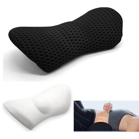 Ryggpute Ergonomisk Minneskum Korsryggpute Korsryggstøttepute Støttende Skum Ryggpute Korsryggpute Stolrygg