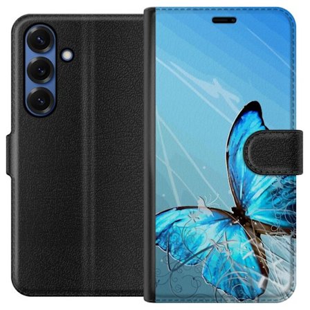 Kompatibelt Plånboksfodral till Samsung Samsung Galaxy S25+ Fjäril