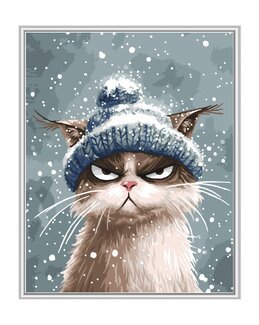 Paint By Numbers Der Winter ist gekommen