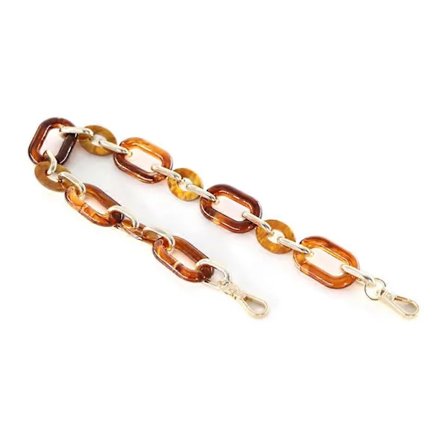 Veske Håndtakskjede DIY Akryl Resin Håndveske Reim Skulderveske Erstatningsreimer med Spenner for Vesker