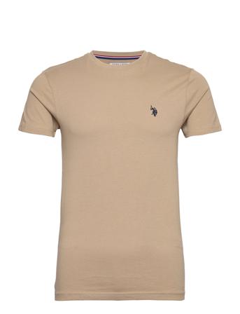 Arjun T-Shirt T-shirts Short-sleeved Beige U.S. Polo Assn.