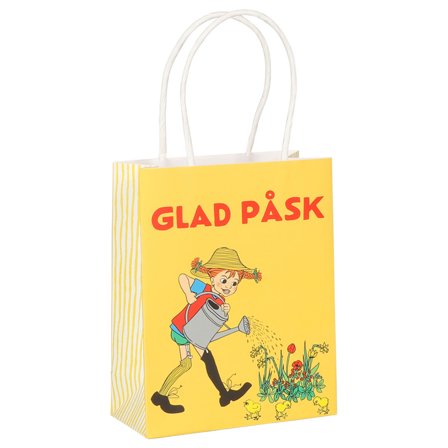 Glad Påsk Presentpåse Pippi 12x6x15 cm