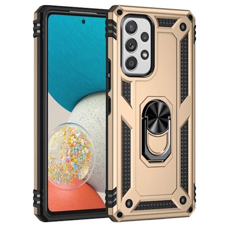 Rengassuojakotelo - Samsung Galaxy A53 5G - Kulta