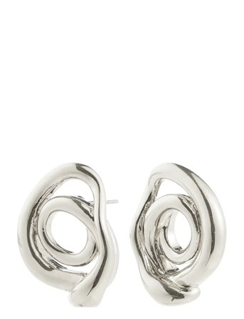 Pilgrim | Unfold Earrings Silver-Plated | ONE SIZE