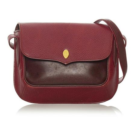 Cartier Vintage Cross Body Bags Rød, Dame Vintage Tasker, Størrelse: ONE Size