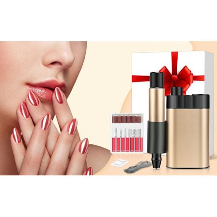 Elektrisk Neglefil Manikyr Sæt med Tilbehør