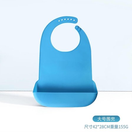 Vaskbare silikone hagesmække til voksne, justerbar silikone hagesmæk til voksne, vandtæt hagesmæk til ældre med krummefanger, spisehagesmække - 