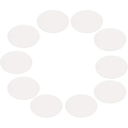 10 stk 28,29,30,31,32,33mm Dobbelt Konveks Linse Urglas Udskiftningsdele Urmager - Klar, 30mm