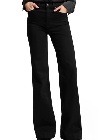 7 For All Mankind Modern Dojo Soho Night - Black - 25 x 34