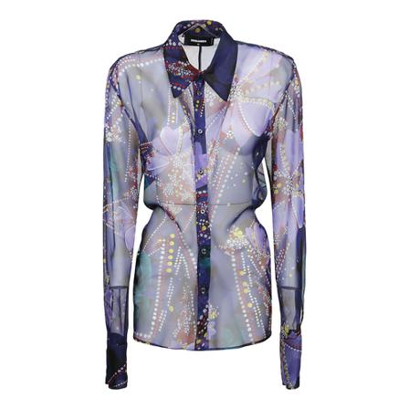 Dsquared2 Shirts Blå, Dame Skjorter